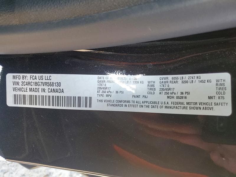 2027 CHRYSLER PACIFICA SELECT 13