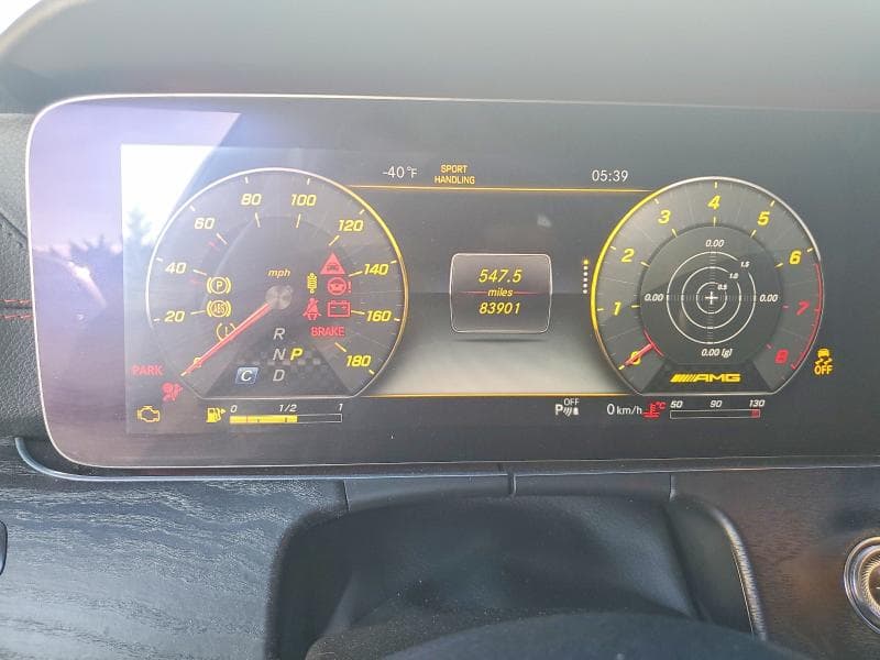 2018 MERCEDES-BENZ E 43 4MATIC AMG 9