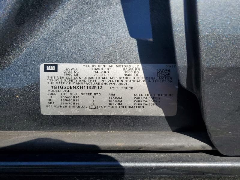 2017 GMC CANYON SLT 12