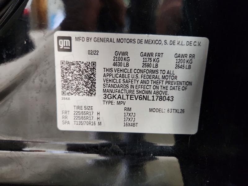 2022 GMC TERRAIN SLE 13