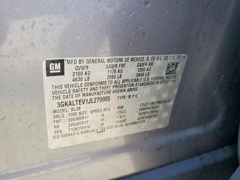 2018 GMC TERRAIN SLE 12