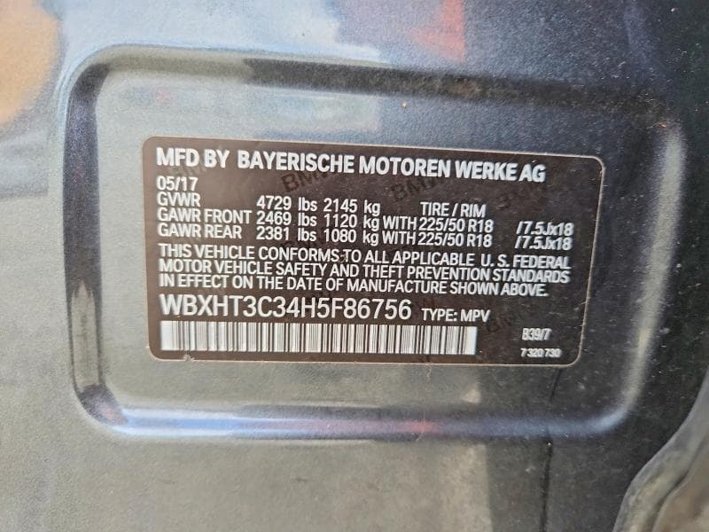 2017 BMW X1 XDRIVE28I 13