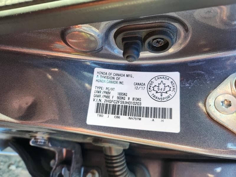 2018 HONDA CIVIC LX 12