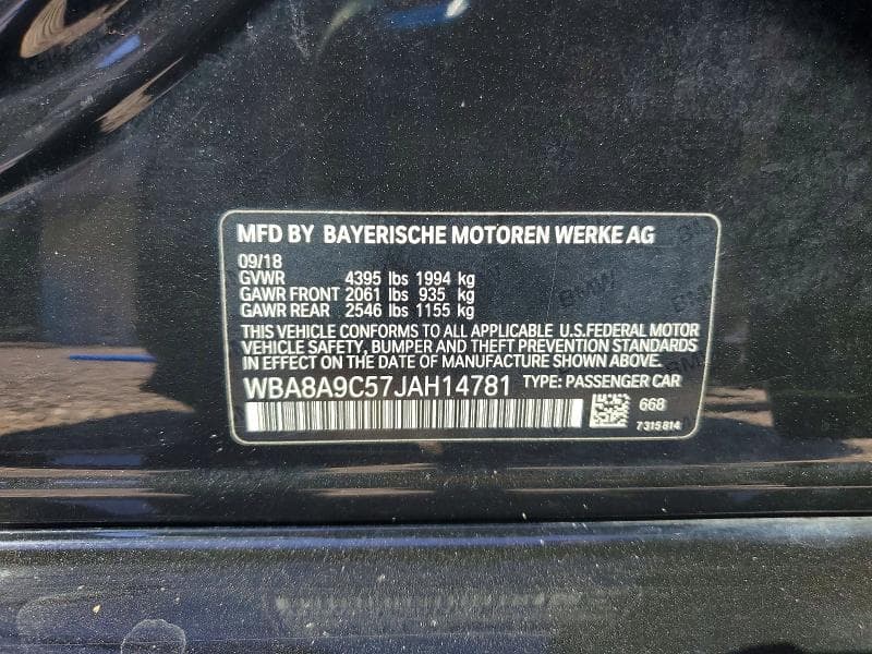 2018 BMW 320 I 13