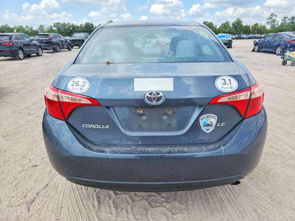 2018 TOYOTA COROLLA LE 6