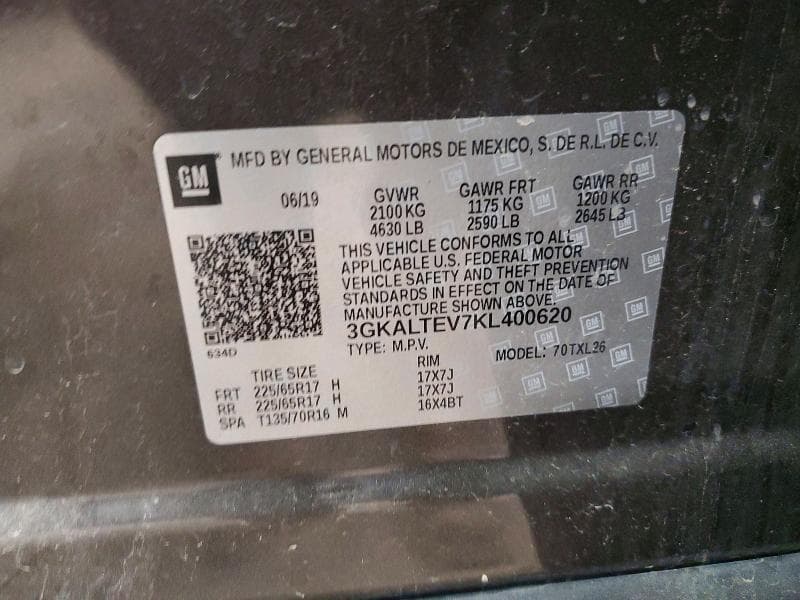 2019 GMC TERRAIN SLE 13