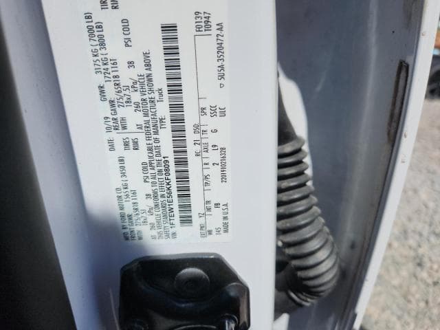 2019 FORD F150 SUPERCREW 12