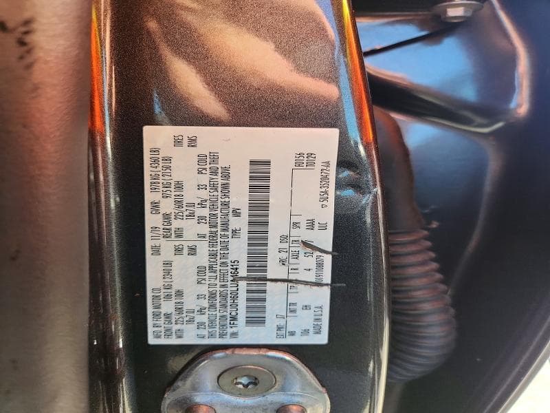 2020 FORD ESCAPE SEL 12