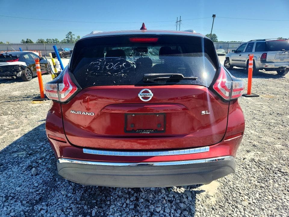 2017 NISSAN MURANO SL 6
