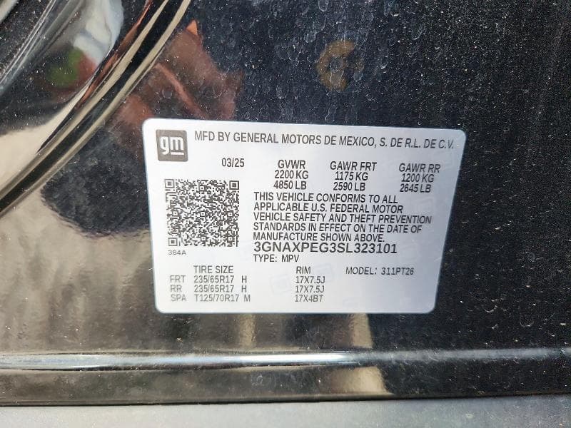 2025 CHEVROLET EQUINOX LT 12
