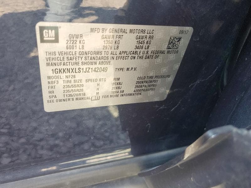 2018 GMC ACADIA DENALI 13