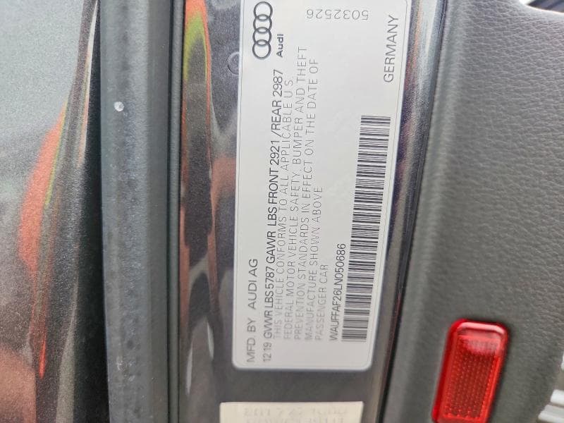 2020 AUDI S6 PRESTIGE 13