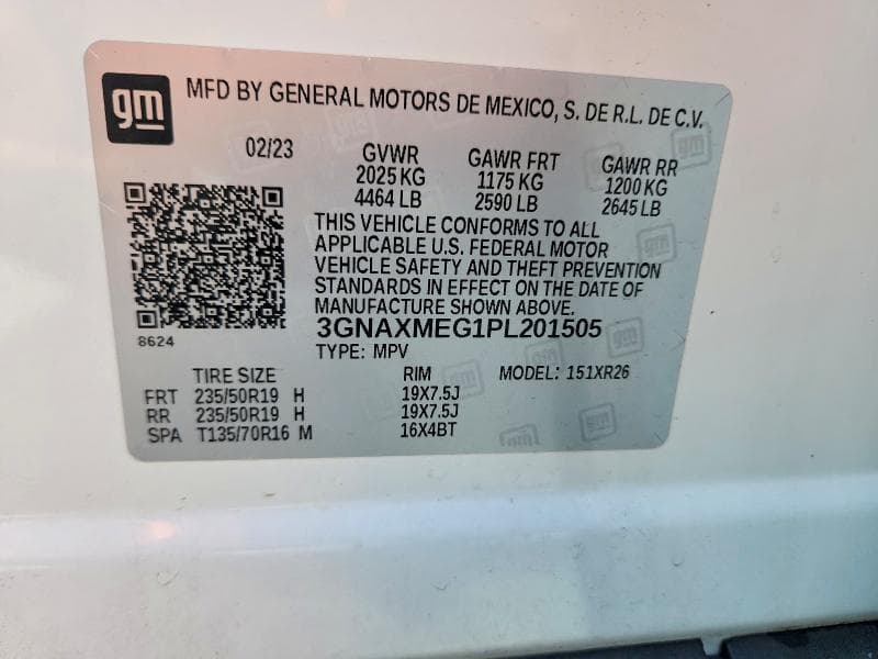 2023 CHEVROLET EQUINOX RS 14