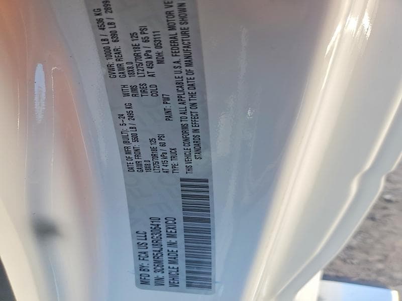 2024 RAM 2500 TRADESMAN 13