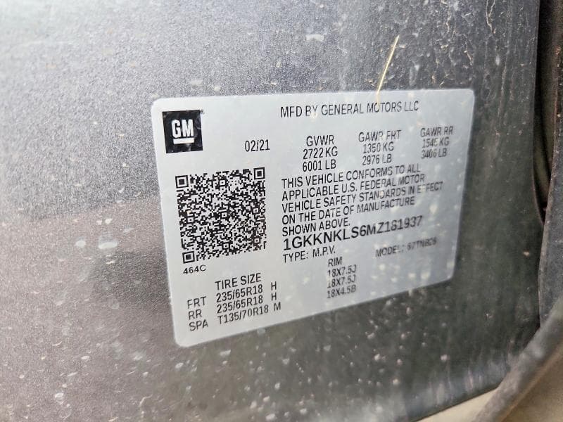 2021 GMC ACADIA SLE 13