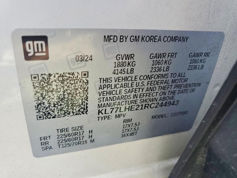 2024 CHEVROLET TRAX 1LT 13