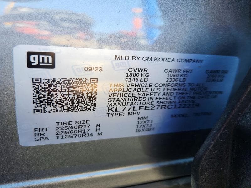 2024 CHEVROLET TRAX LS 13