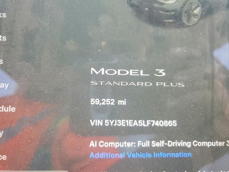 2020 TESLA MODEL 3 9