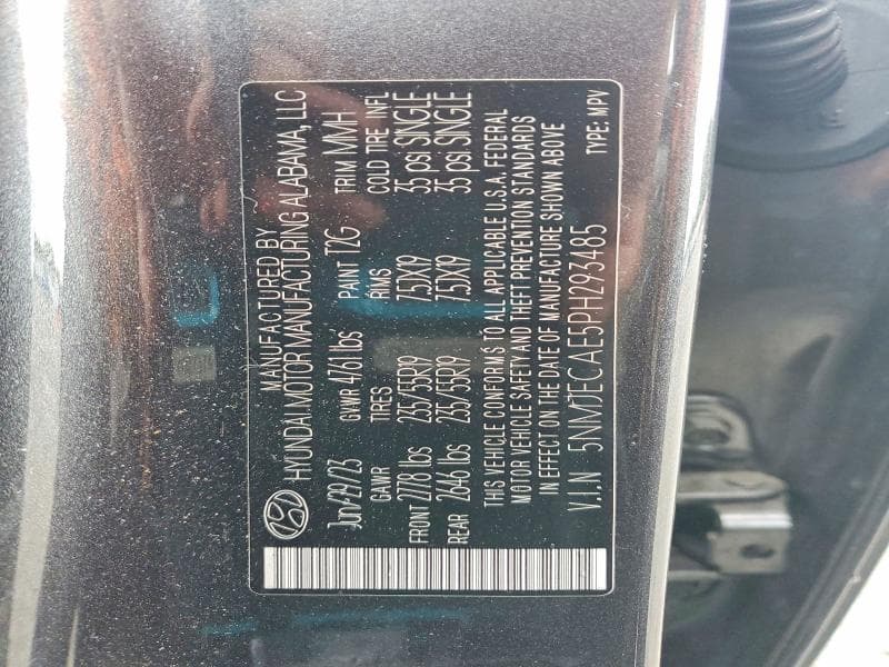 2023 HYUNDAI TUCSON LIMITED 14