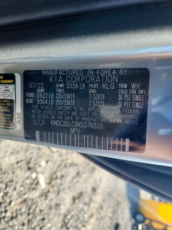 2022 KIA EV6 WIND 13