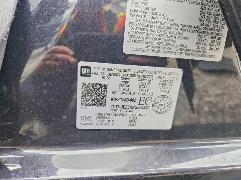 2022 GMC SIERRA K1500 AT4 13
