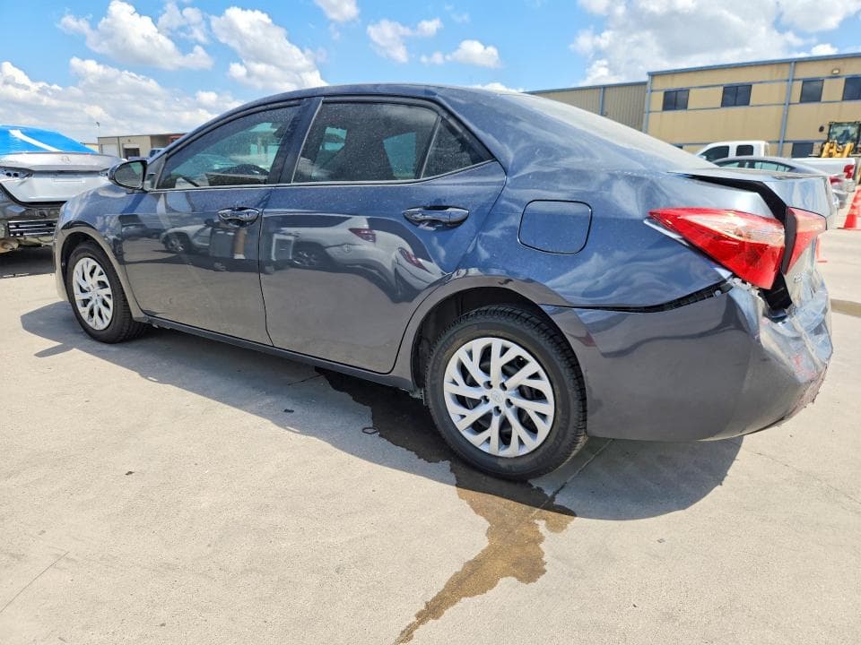 2019 TOYOTA COROLLA LE 2