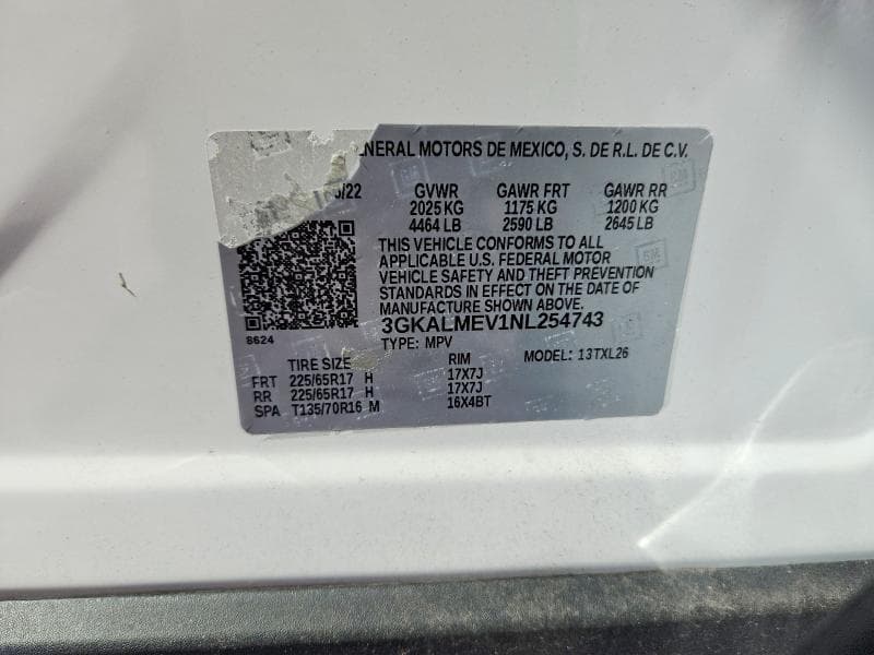 2022 GMC TERRAIN SLE 13