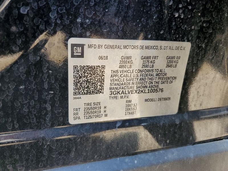 2019 GMC TERRAIN 13