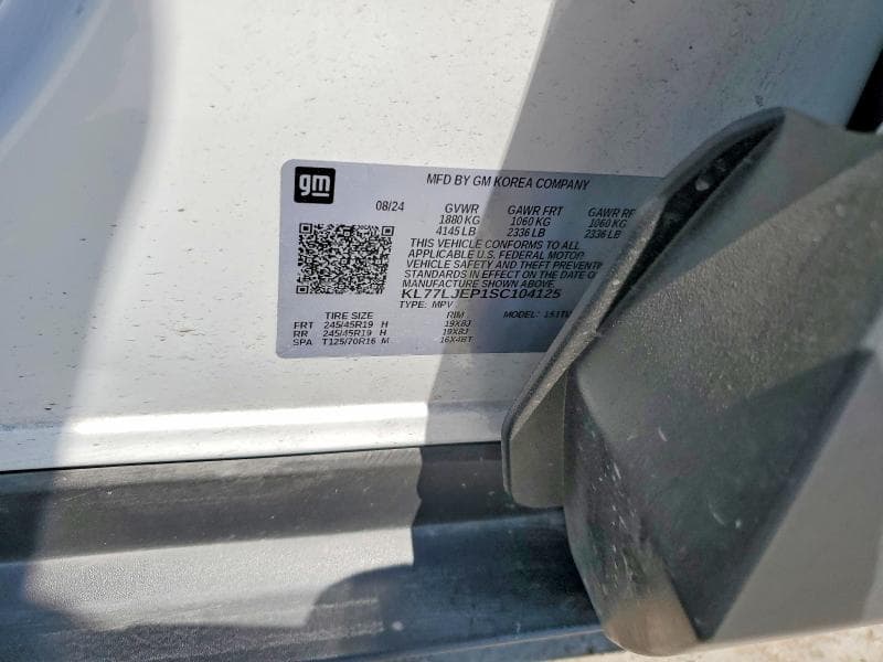 2025 CHEVROLET TRAX 2RS 12