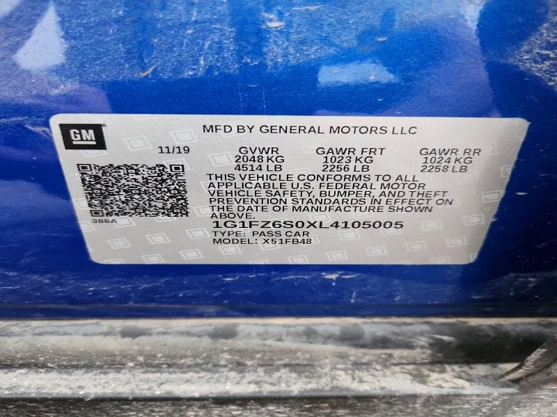 2020 CHEVROLET BOLT EV PREMIER 13
