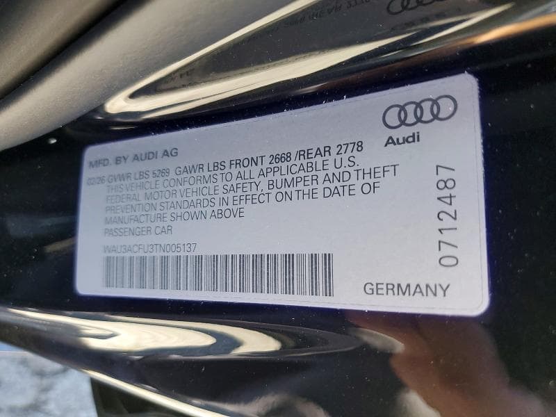 2026 AUDI A5 PRESTIGE 12