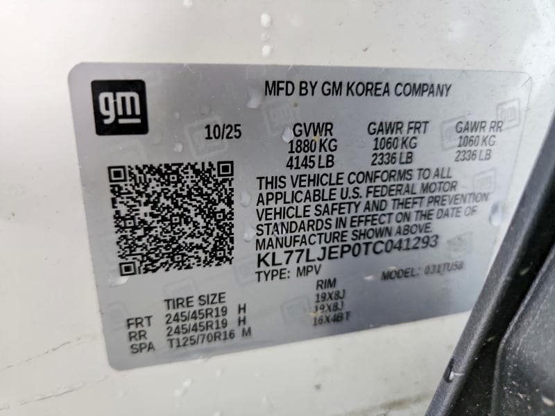 2026 CHEVROLET TRAX 2RS 12