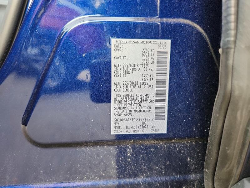 2026 NISSAN PATHFINDER SV 13