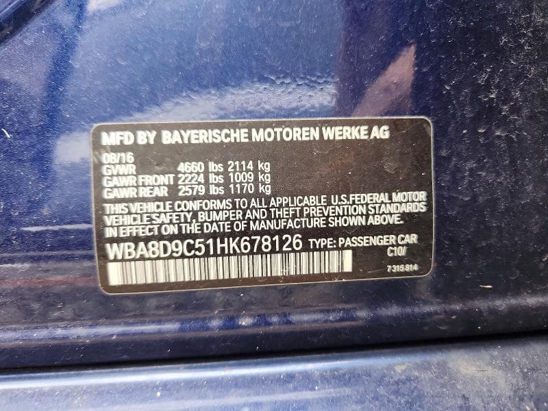 2017 BMW 330 XI 12