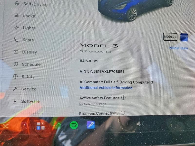 2020 TESLA MODEL 3 9