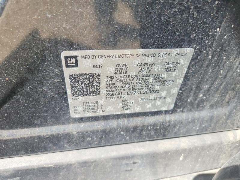 2019 GMC TERRAIN SLE 13