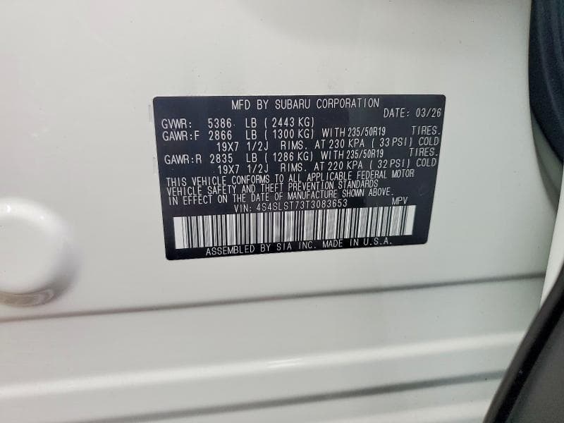 2026 SUBARU FORESTER TOURING 13