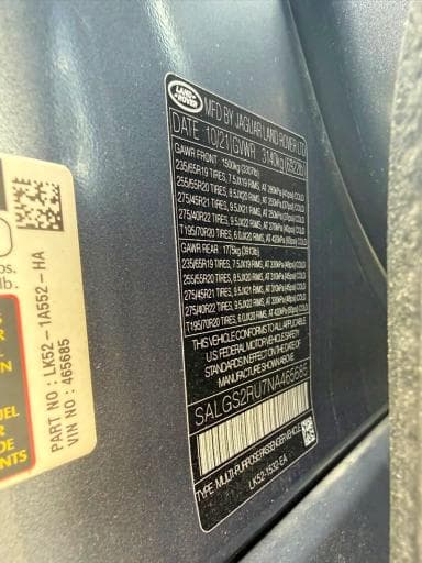 2022 LAND ROVER RANGE ROVER HSE WESTMINSTER EDITION 11