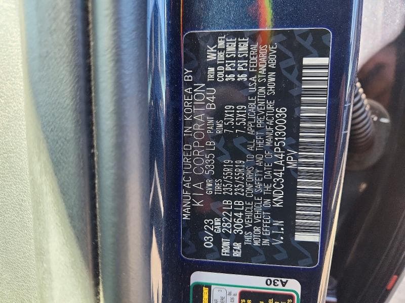 2023 KIA EV6 WIND 12