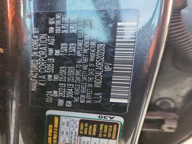 2024 KIA EV6 WIND 14