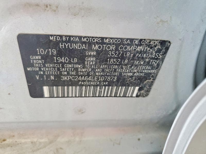 2020 HYUNDAI ACCENT SE 12