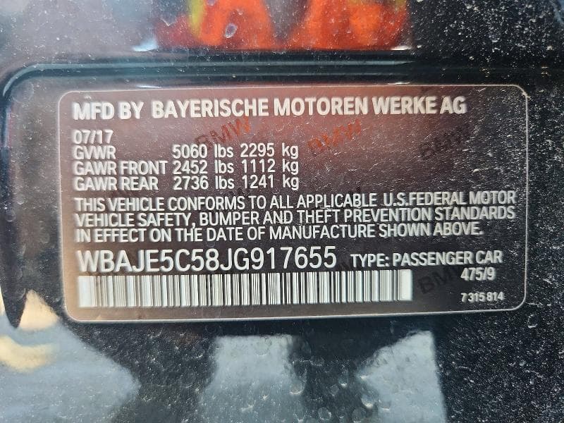 2018 BMW 540 I 13