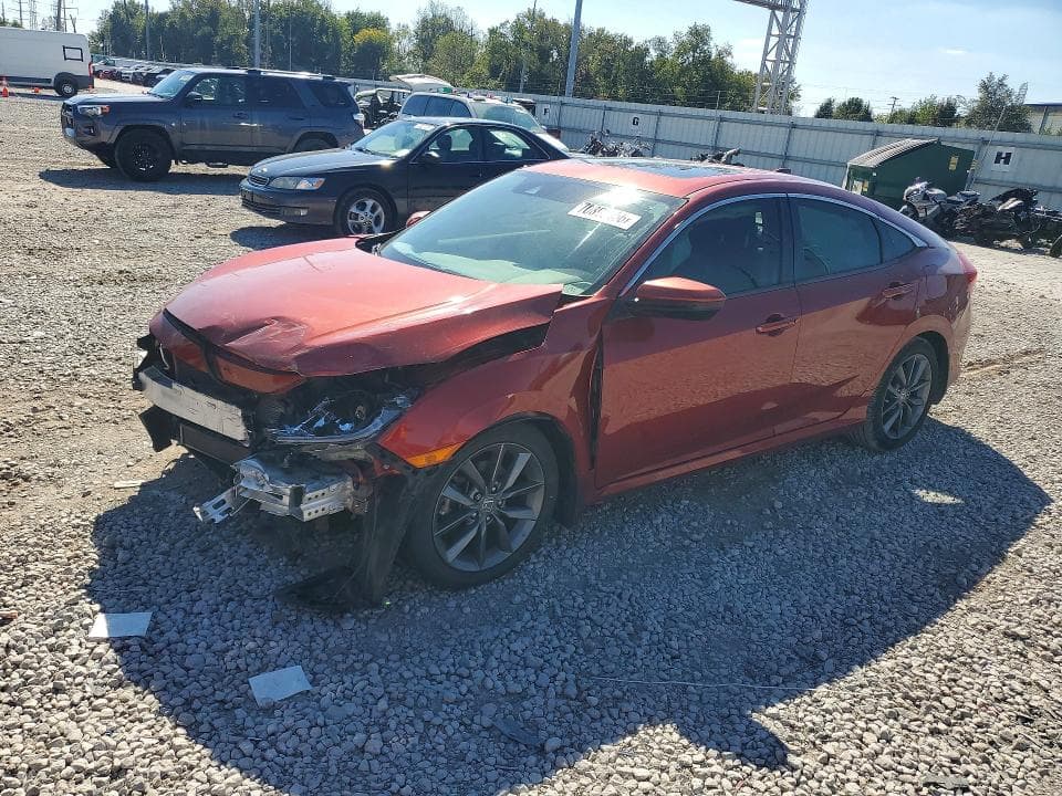 2019 HONDA CIVIC EXL - 1