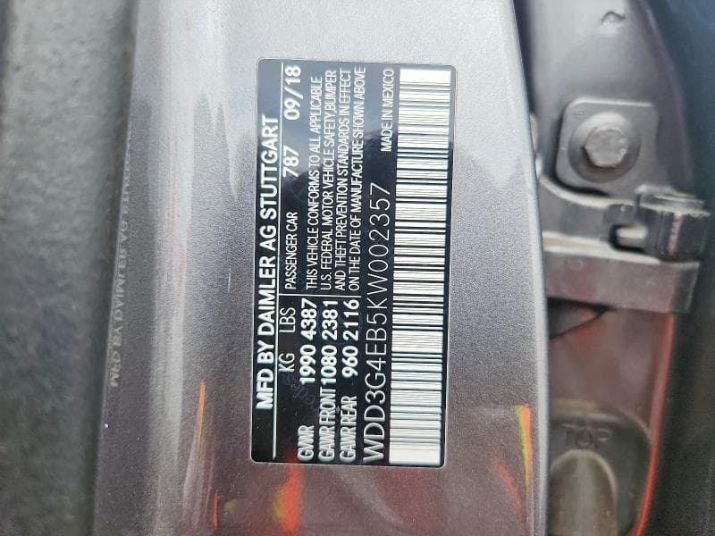 2019 MERCEDES-BENZ A 220 12