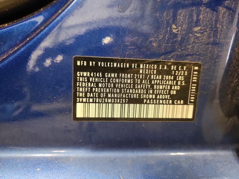 2024 VOLKSWAGEN JETTA SE 12