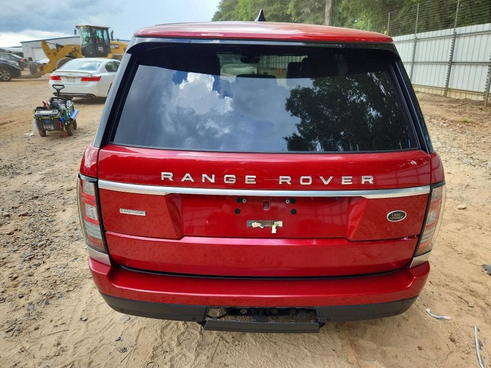 2017 LAND ROVER RANGE ROVER SUPERCHARGED 6