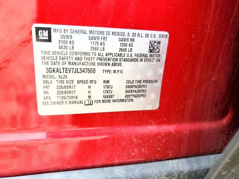 2018 GMC TERRAIN SLE 13