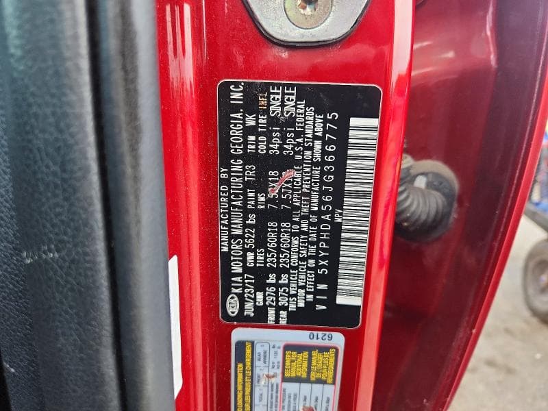 2018 KIA SORENTO EX 13