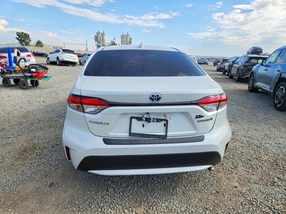 2022 TOYOTA COROLLA LE 6