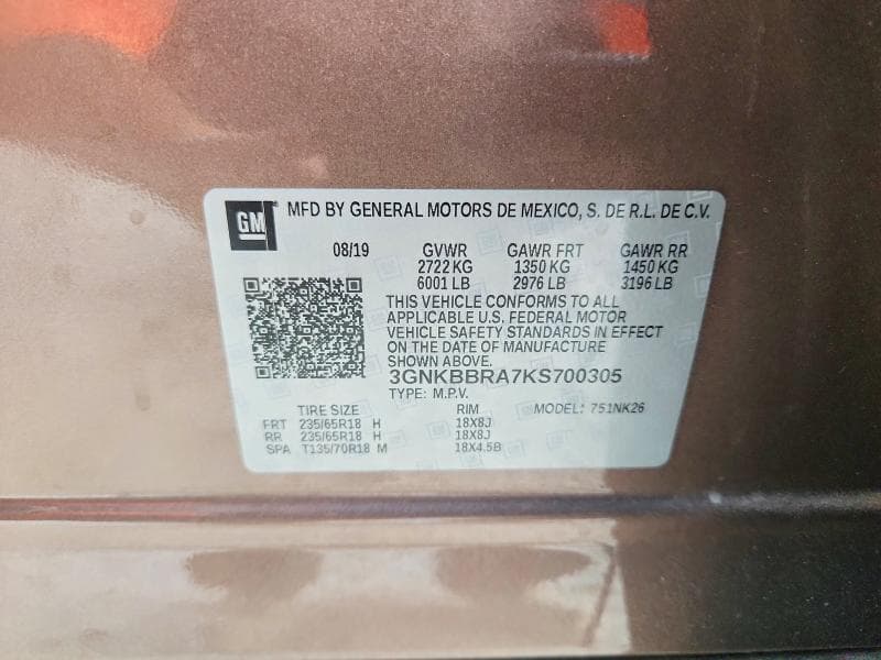 2019 CHEVROLET BLAZER 1LT 14